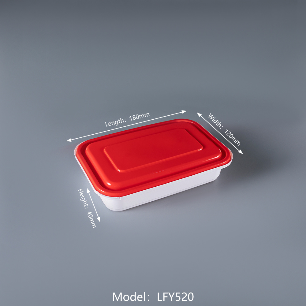 470 ml Safety-Lock Rectangular PP Food Container PF-520