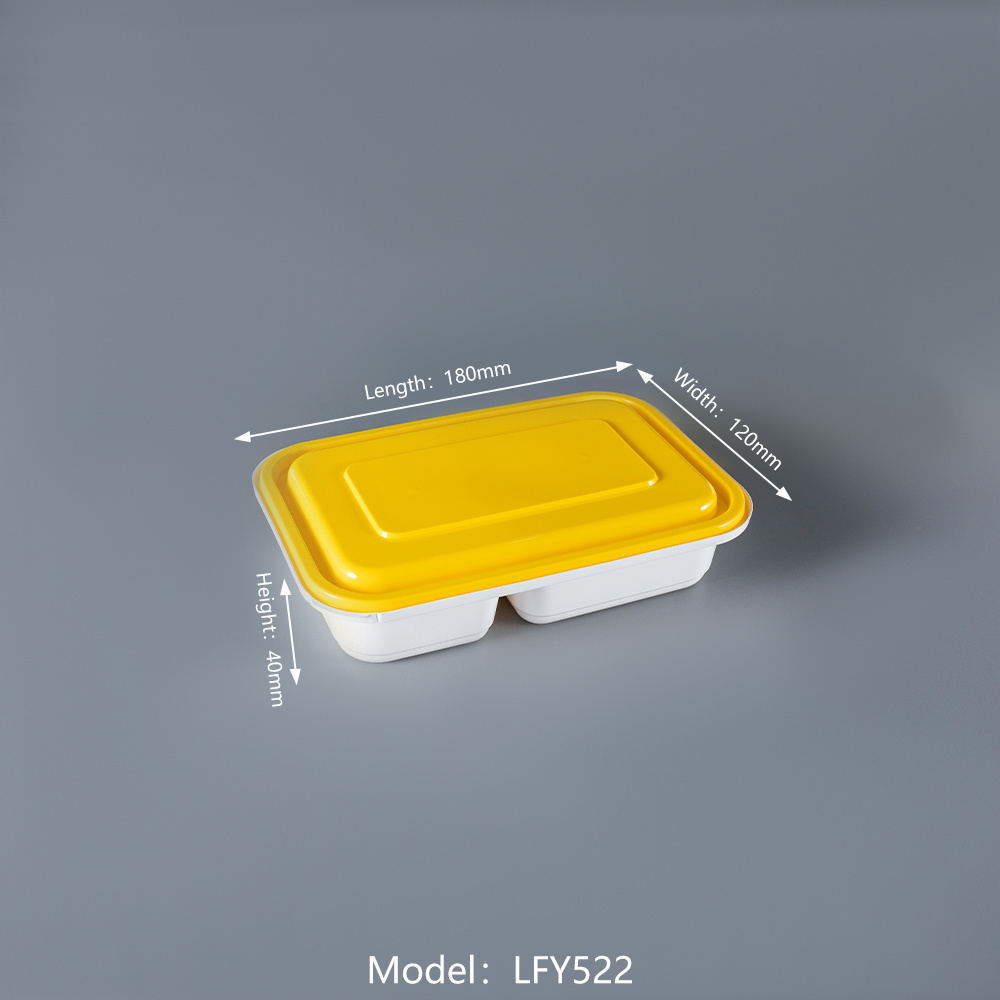 500 ml Safety-Lock Rectangular PP Food Container PF-522