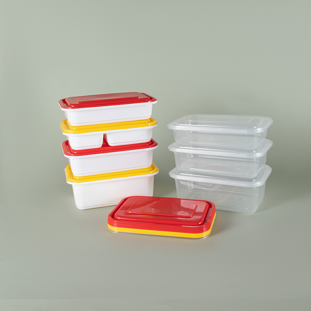 590 ml Safety-Lock Rectangular PP Food Container PF-720