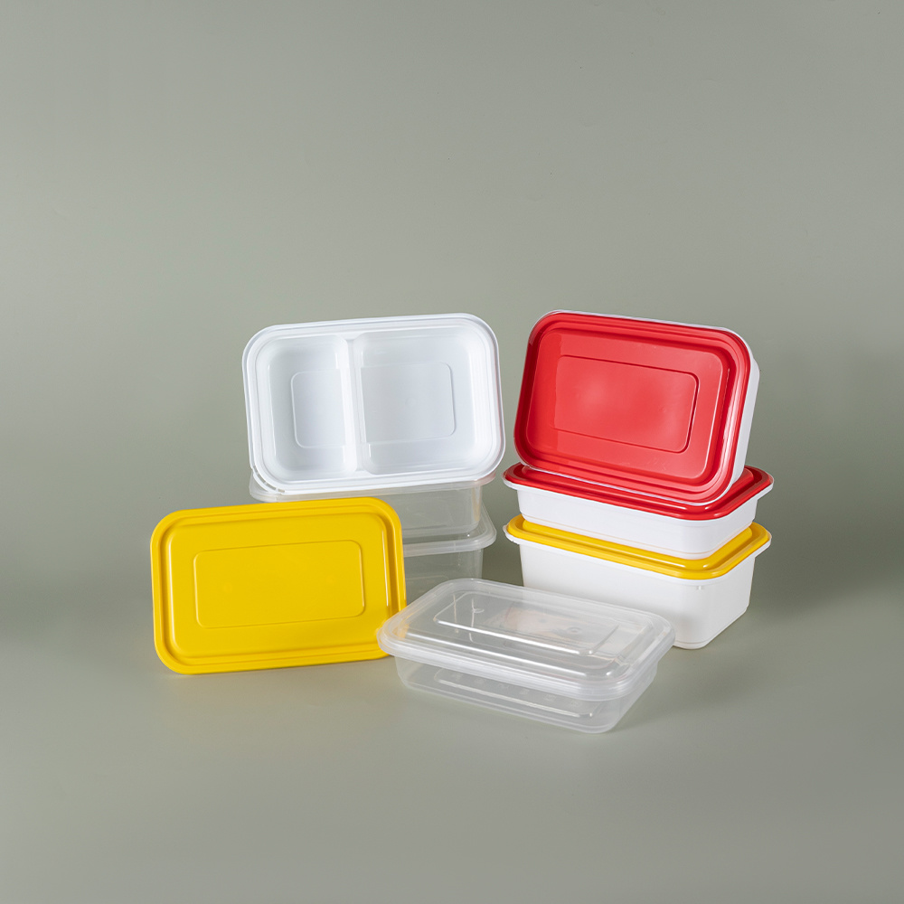 590 ml Safety-Lock Rectangular PP Food Container PF-720