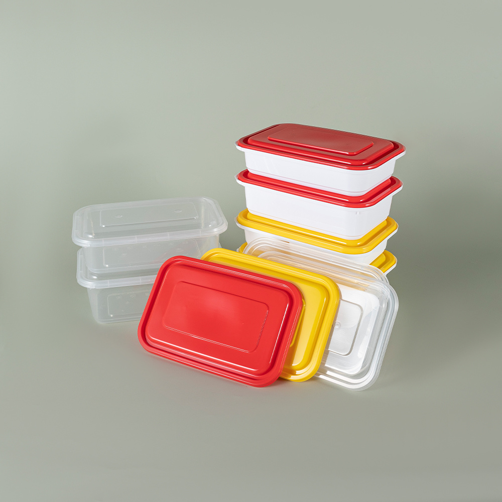 850 ml Safety-Lock Rectangular PP Food Container PF-920