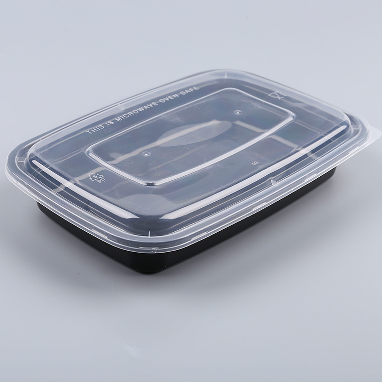 750 ml American-Style Rectangular PP Container PF-ASQ750