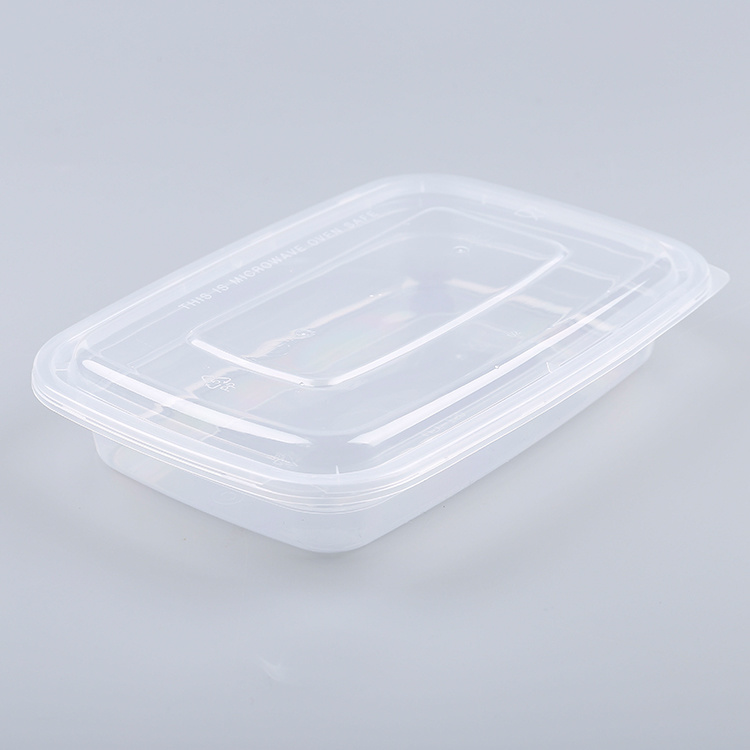 750 ml American-Style Rectangular PP Container PF-ASQ750
