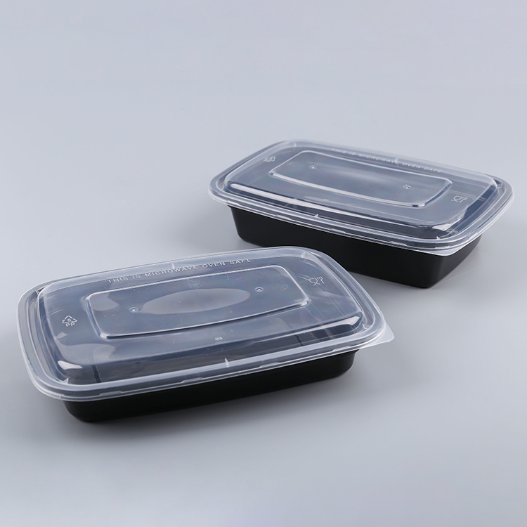750 ml American-Style Rectangular PP Container PF-ASQ750