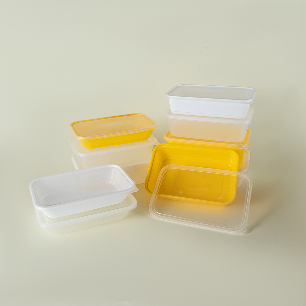 650 ml Thickened Rectangular PP Food Container PF-L650