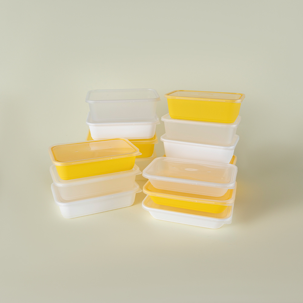 750 ml Thickened Rectangular PP Food Container PF-L750