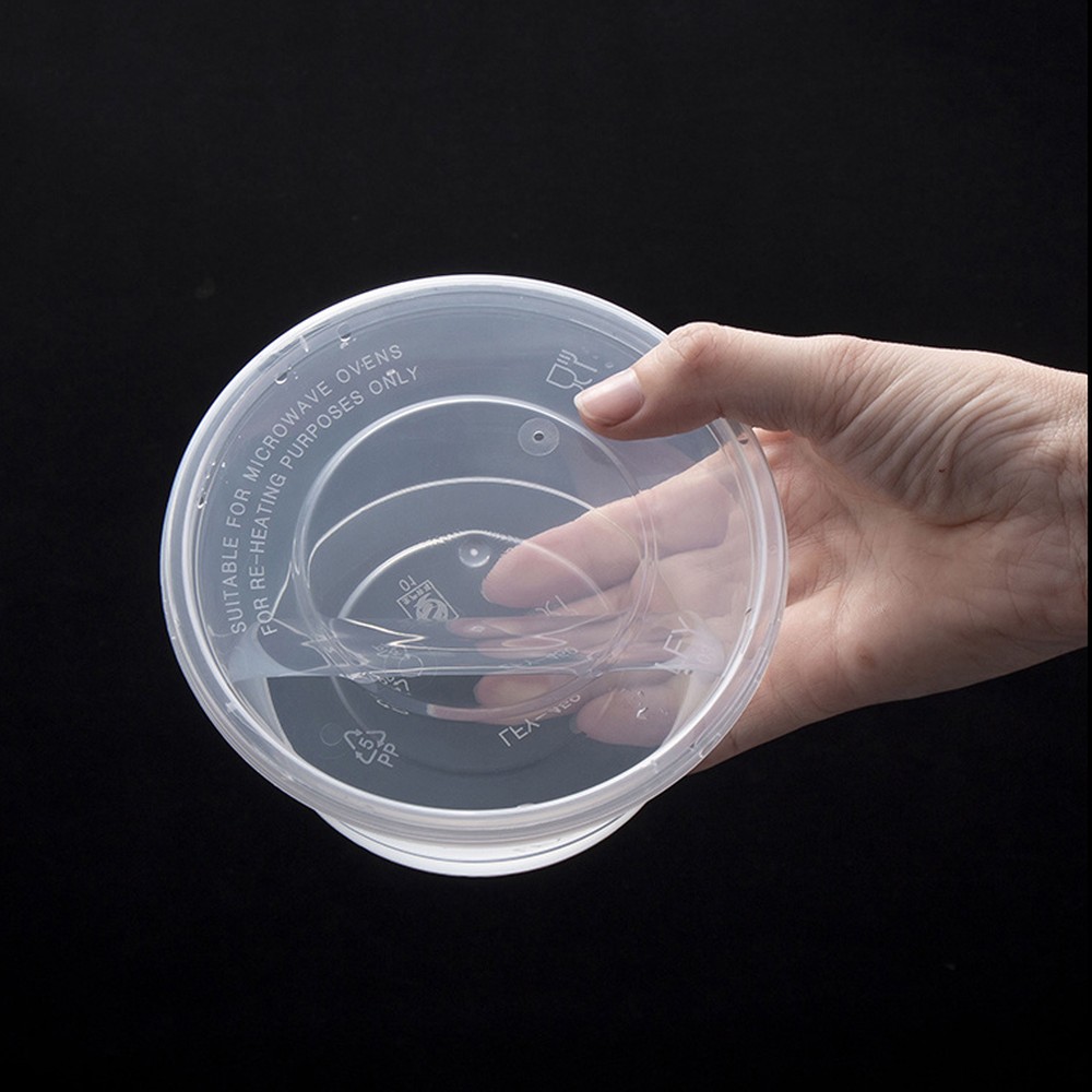 3000 ml Round PP Basin with American-Style Lid PF-RW3000