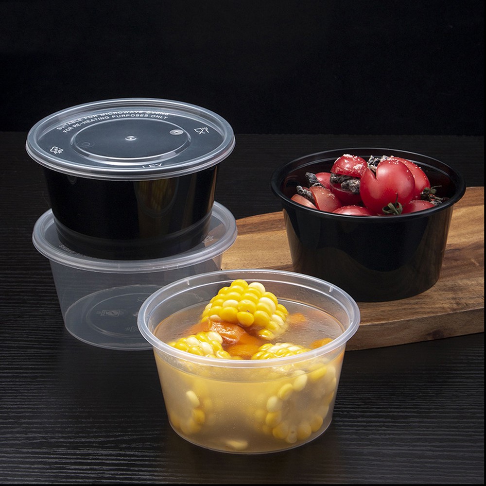 3500 ml Round PP Basin with American-Style Lid PF-RW3500