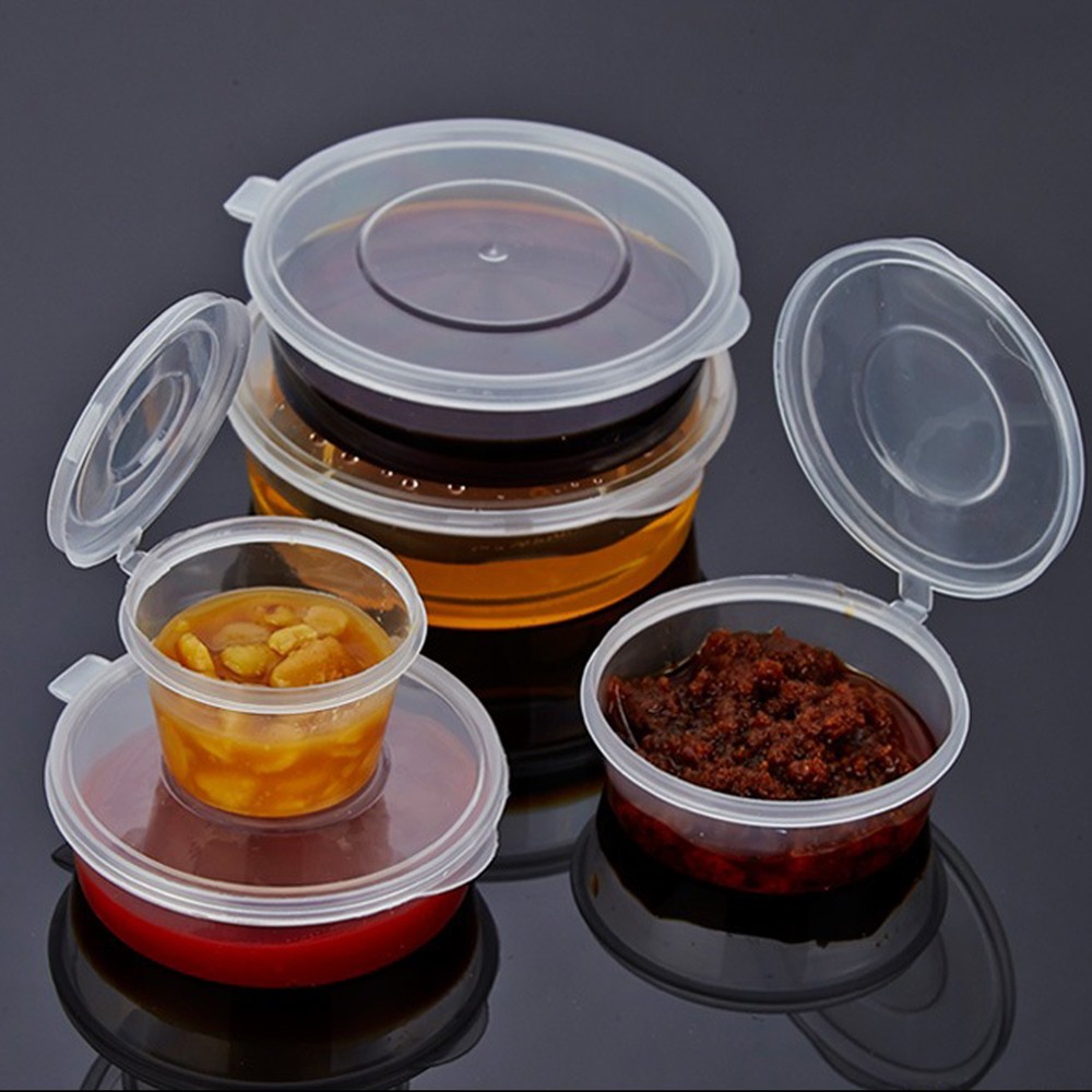 1 oz PP Sauce Cup with Lid PF-SC10 (30 ml)