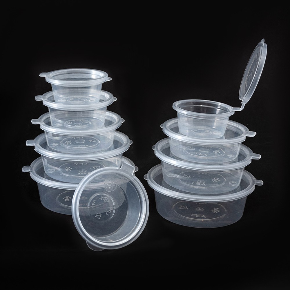1 oz PP Sauce Cup with Lid PF-SC10 (30 ml)