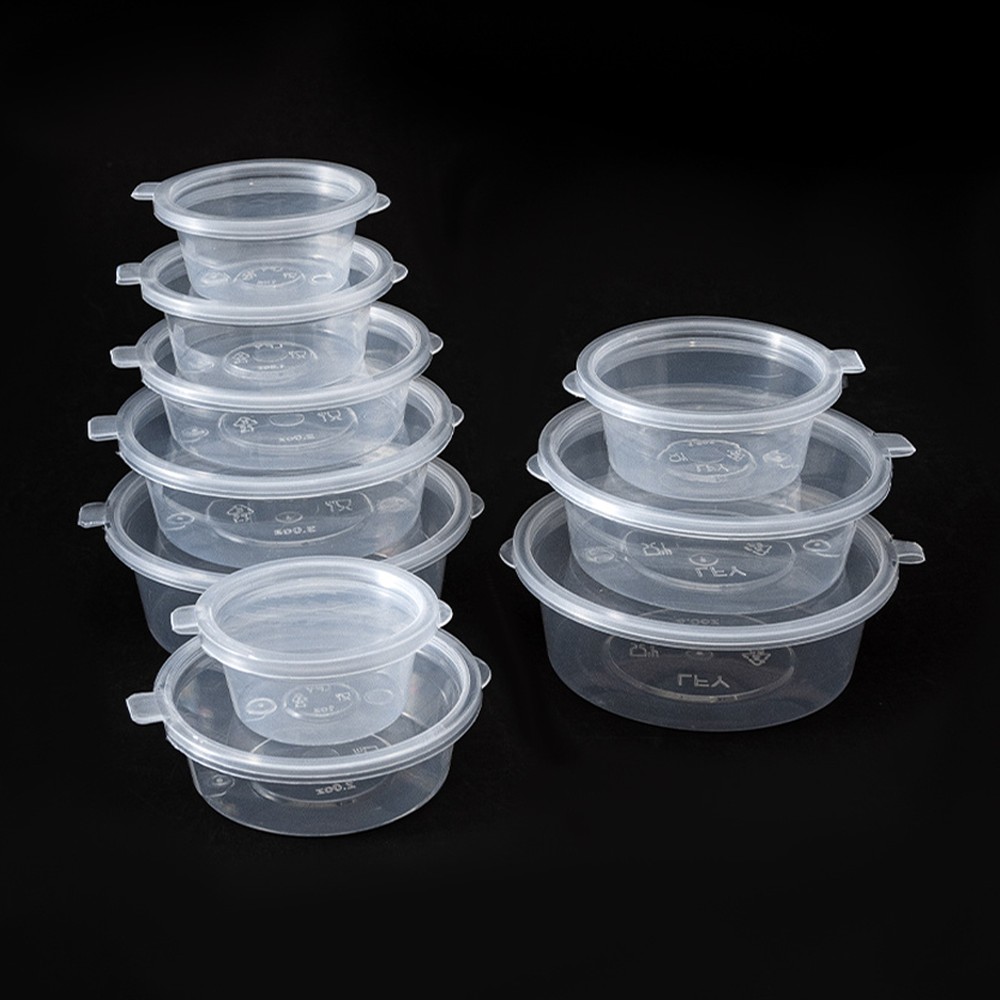 1.5 oz PP Sauce Cup with Lid PF-SC15 (44 ml)