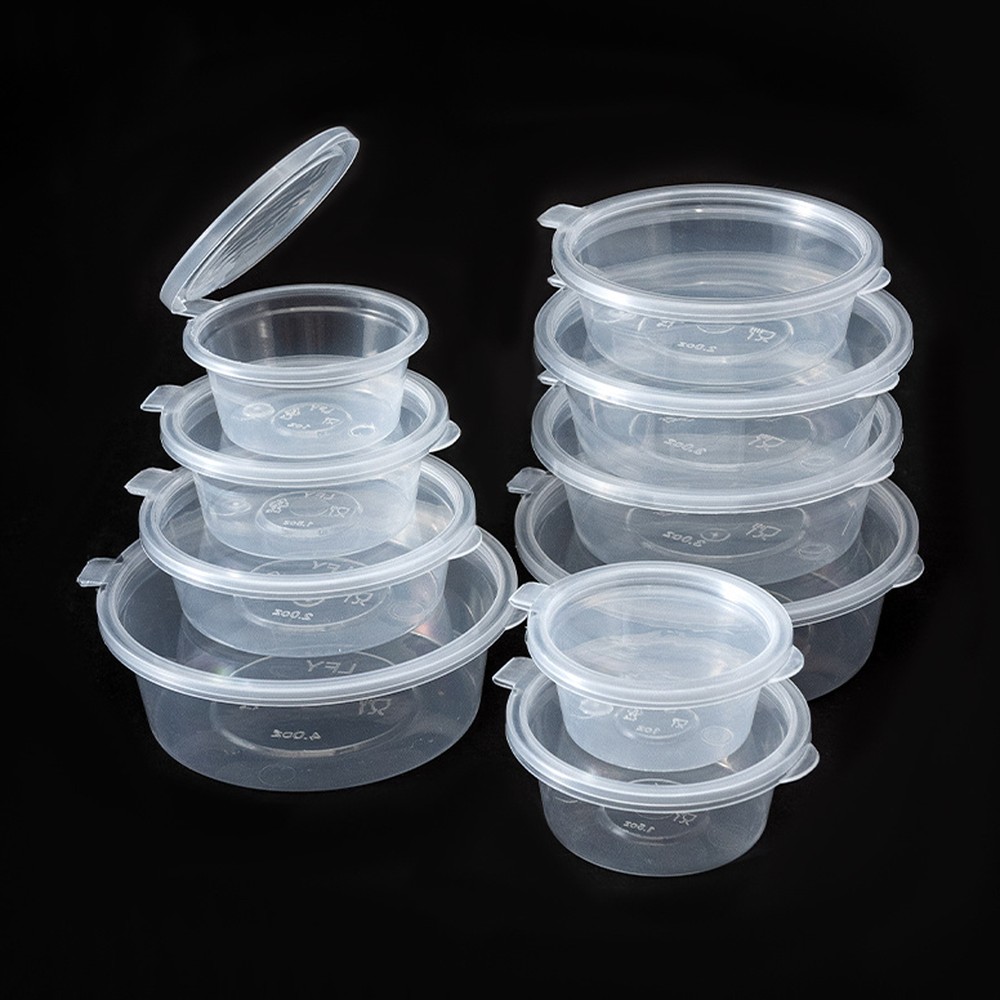 3 oz PP Sauce Cup with Lid PF-SC30 (89 ml)