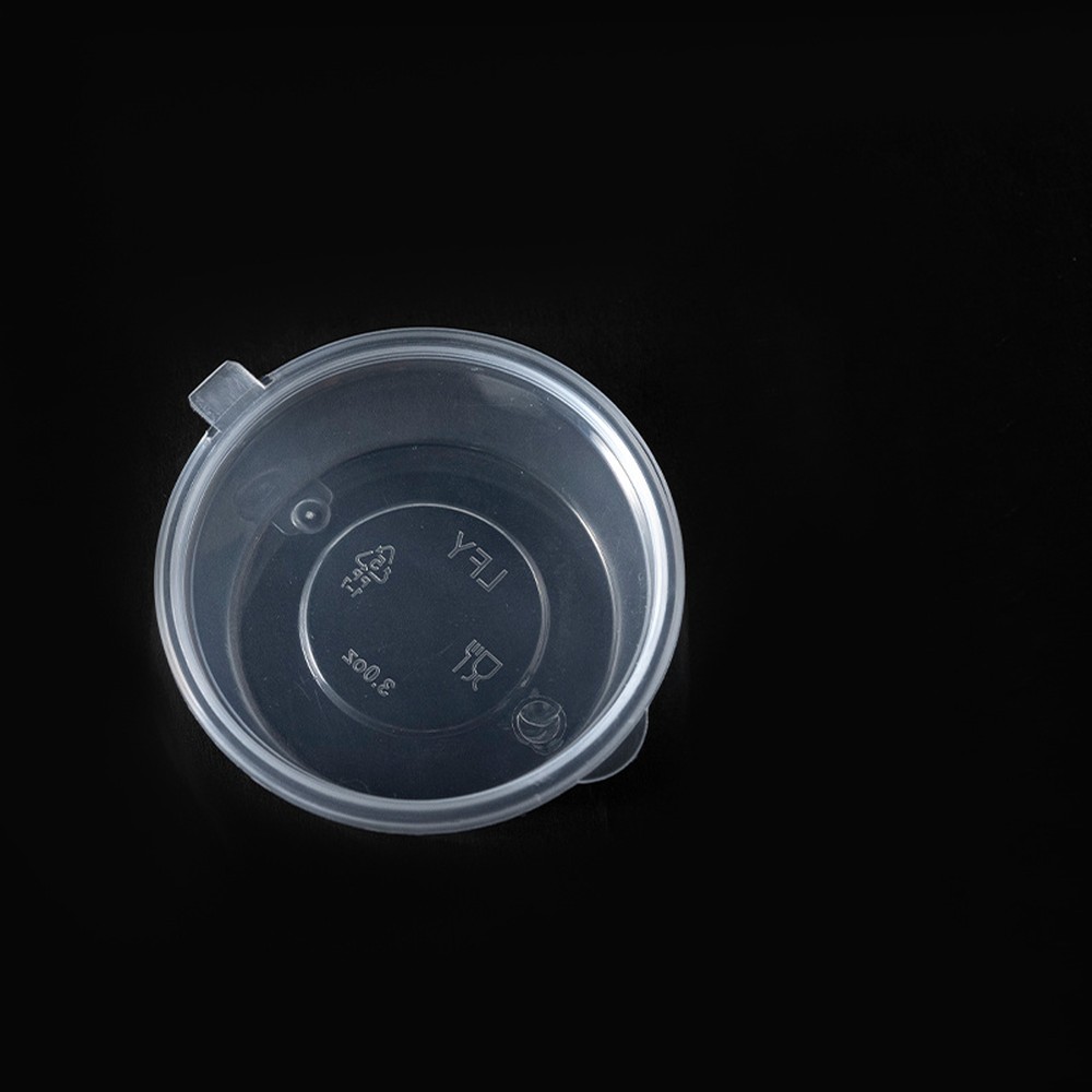 3 oz PP Sauce Cup with Lid PF-SC30 (89 ml)