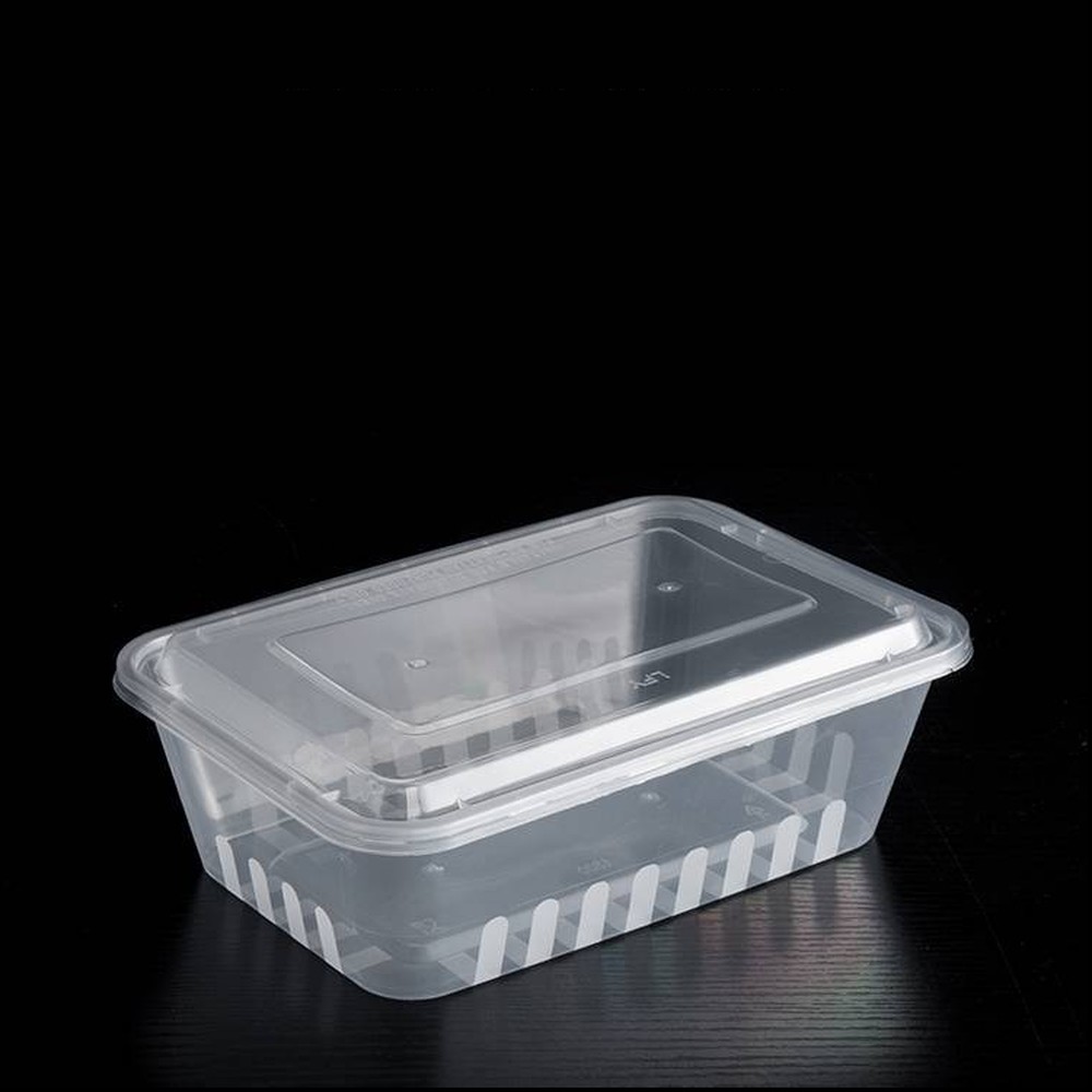 1500 ml Rectangular PP Roast Meat Container PF-SQ1500