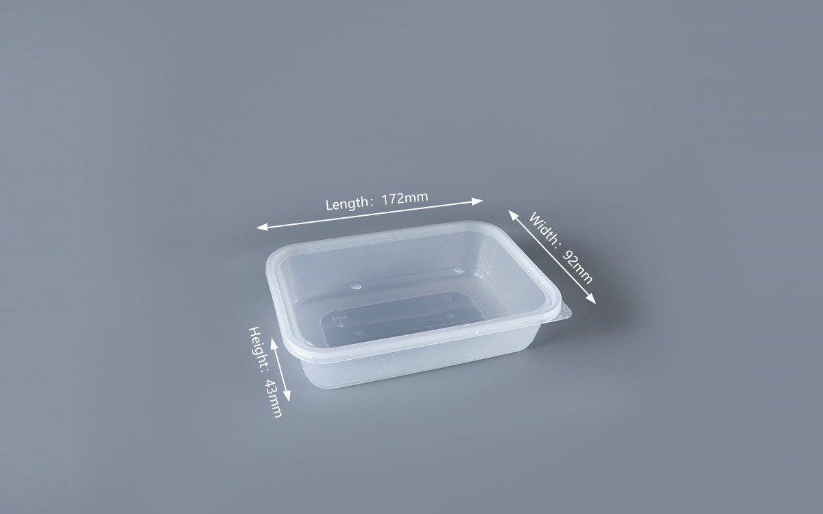 500ml PP Food Container: Wholesale Specification