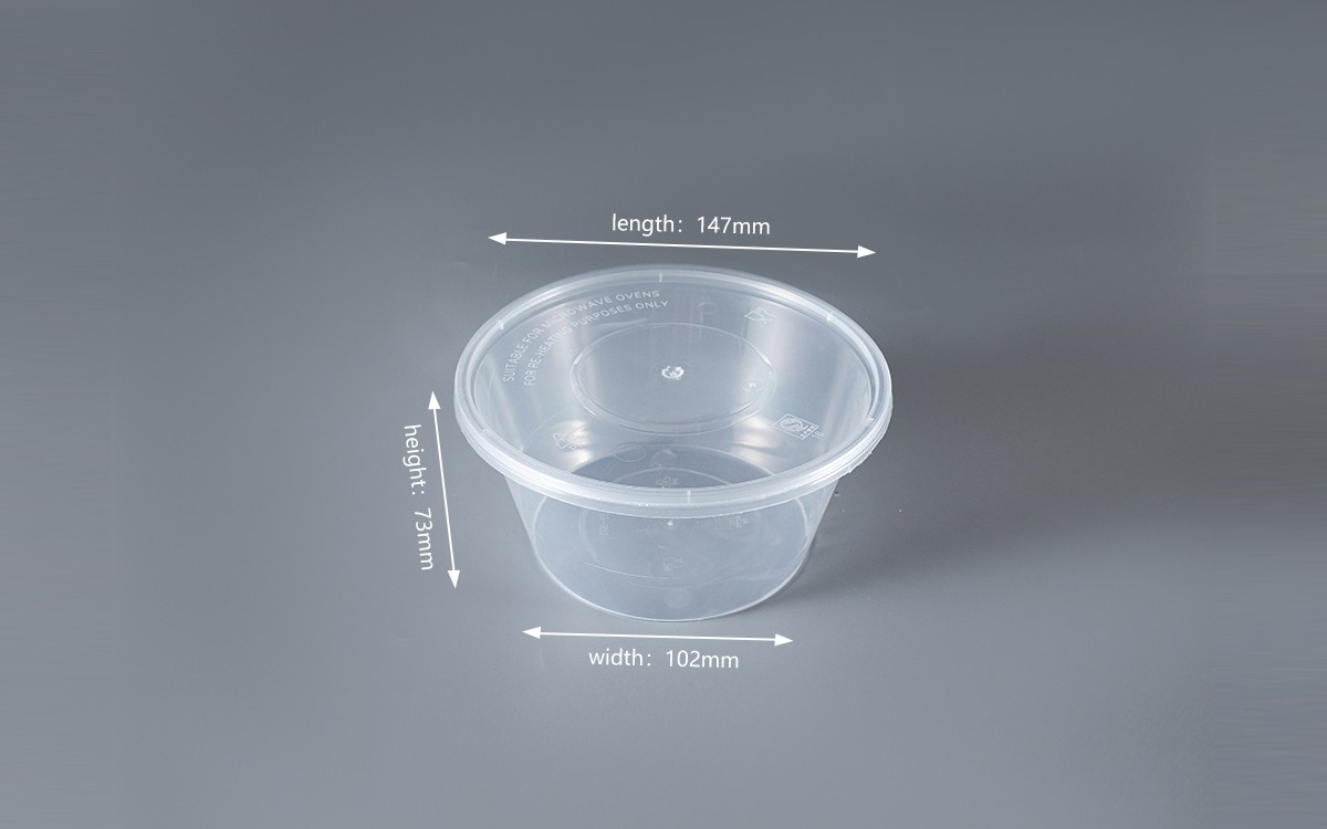 Anti-Fog PP Container for Cold Display